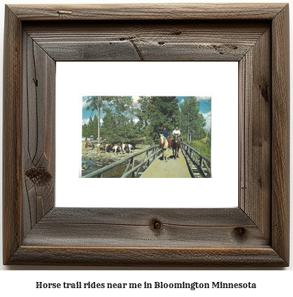 horse trail rides near me in Bloomington, Minnesota